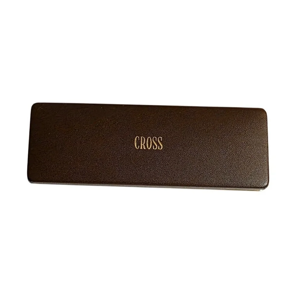 Vintage Cross Ballpoint Pen Gold Trim